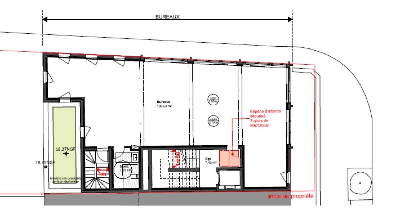 Bureau Rouen 634m² Vente bureau Rouen Seine-Maritime OVBUR2428096 4